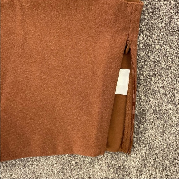 Express Women's Square Neck Cropped Tank Side Zipper Bullion Size XS - NWT $58 - Picture 10 of 16